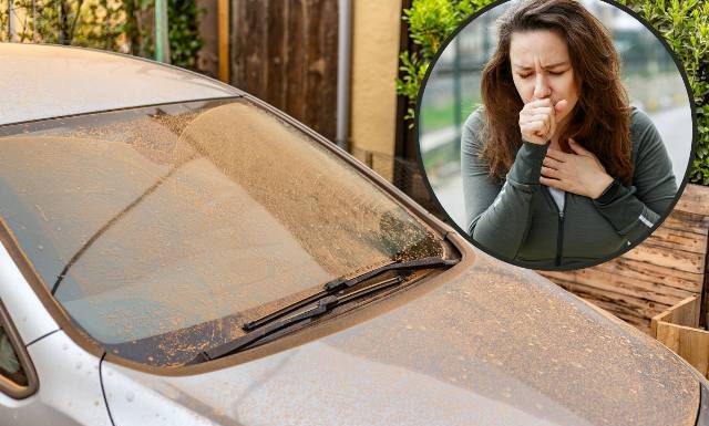 Kaszel i katar może wywoływać pył z Sahary. Znów jest nad Polską. Jak pustynne powietrze wpływa na zdrowie?