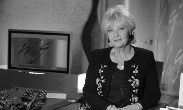 Zmarła Stanisława Ryster. Kultowa prowadząca „Wielkiej Gry” miała 81 lat