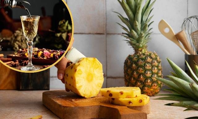 Nalewka z ananasa – poczuj smak lata, gdy za oknem słota. Doda energii i poprawi nastrój. Możesz przygotować ją albo pyszny likier